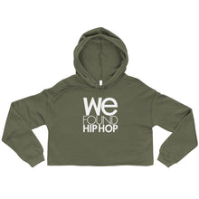 Load image into Gallery viewer, (White Logo) Crop Hoodie