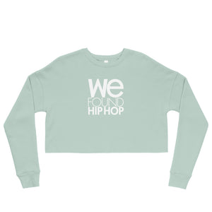 (White Logo) Crop Sweatshirt