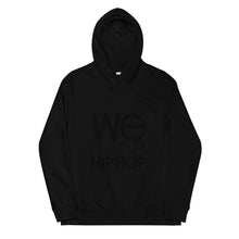 Load image into Gallery viewer, Eco fitted hoodie (Black Logo)